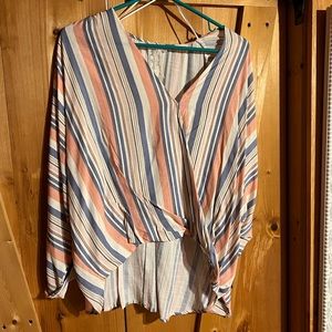 Sadie & sage long sleeve blouse.